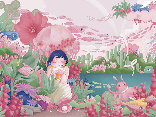 原创插画/新奇大陆