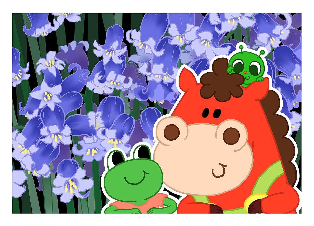 田园小马你爱吗（图ZMzcxOTEzNjc2） - 艺术插画 - 站酷设计师吕小马原创素材 - 站酷ZCOOL