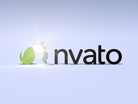 AE模板|简约动态台灯动画标志LOGO演绎视频片头