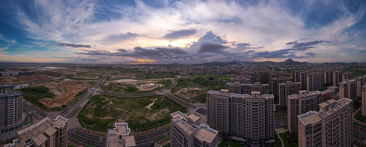 城市雨后日落（图ZMzcxOTI4MDIw） - 风光摄影 - 站酷设计师JSky_猫原创素材 - 站酷ZCOOL