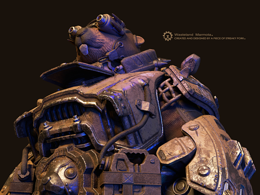 Wasteland Marmota  末世土拨鼠