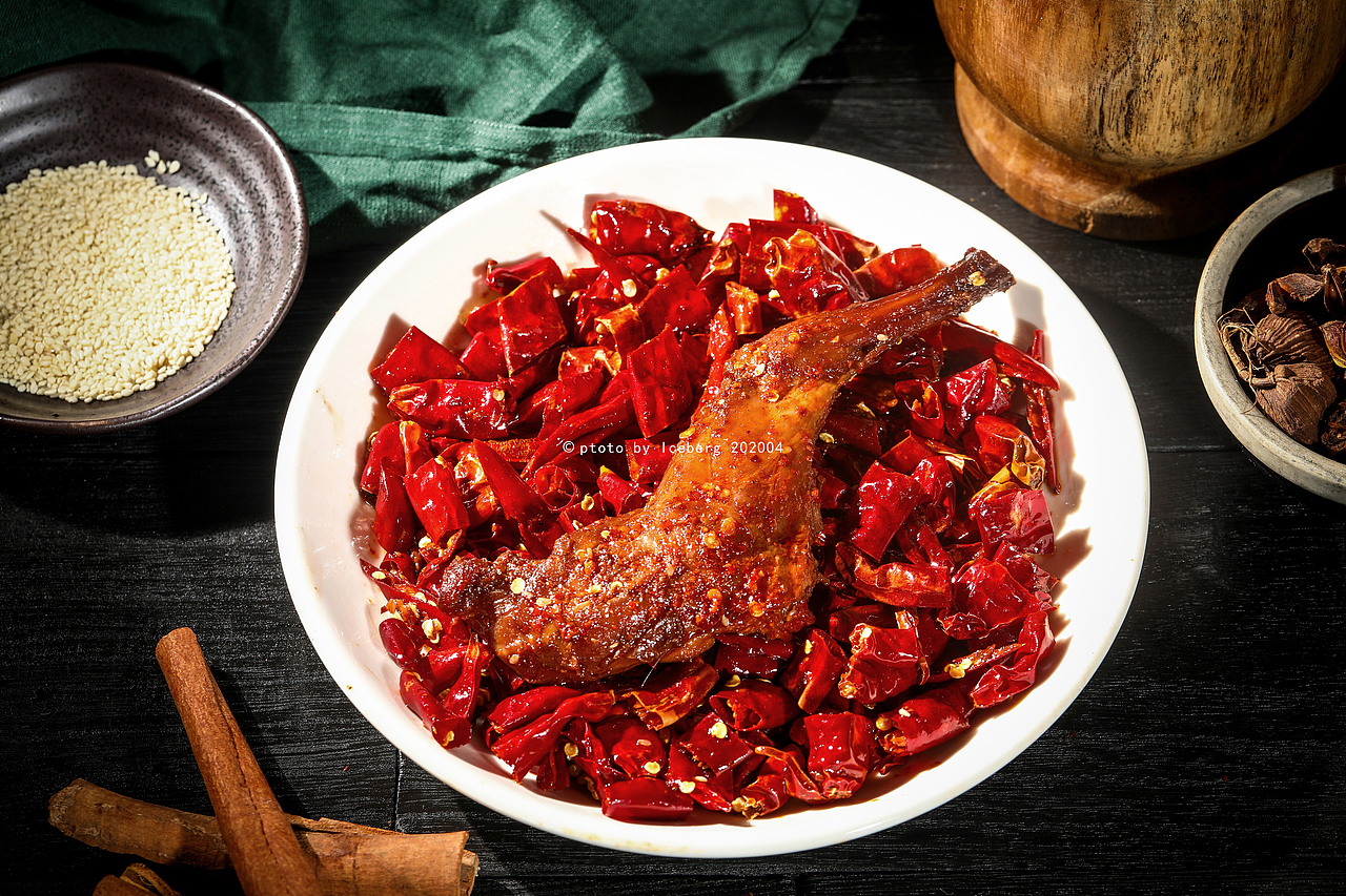 烤兔摄影全了,整只兔 兔丁 兔腿 兔头