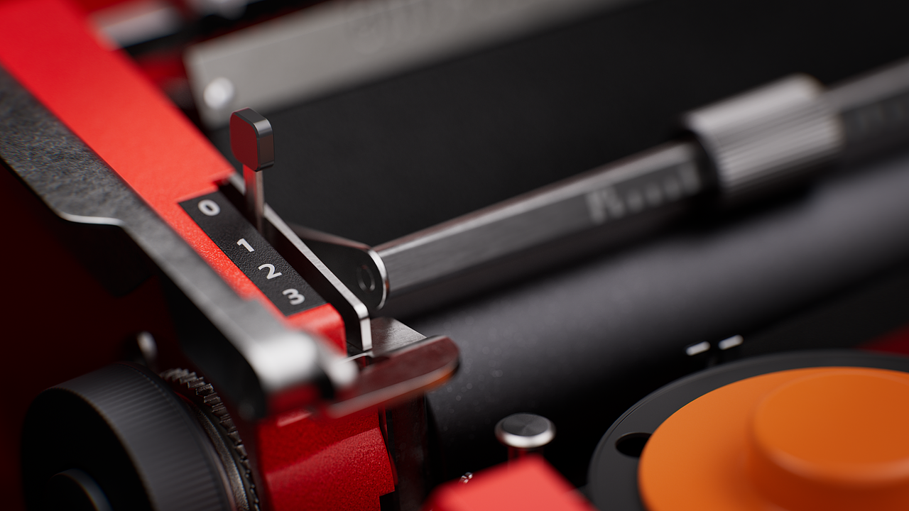 产品表现——便携机械打字机Olivetti Valentine