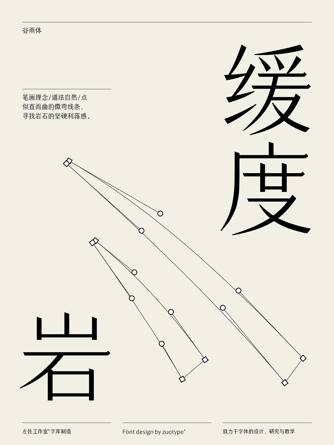 谷雨体发布｜谷雨护肤品牌专用字库（图ZMzcxOTQ1OTk2） - 字体/字形 - 站酷设计师左佐字库原创素材 - 站酷ZCOOL