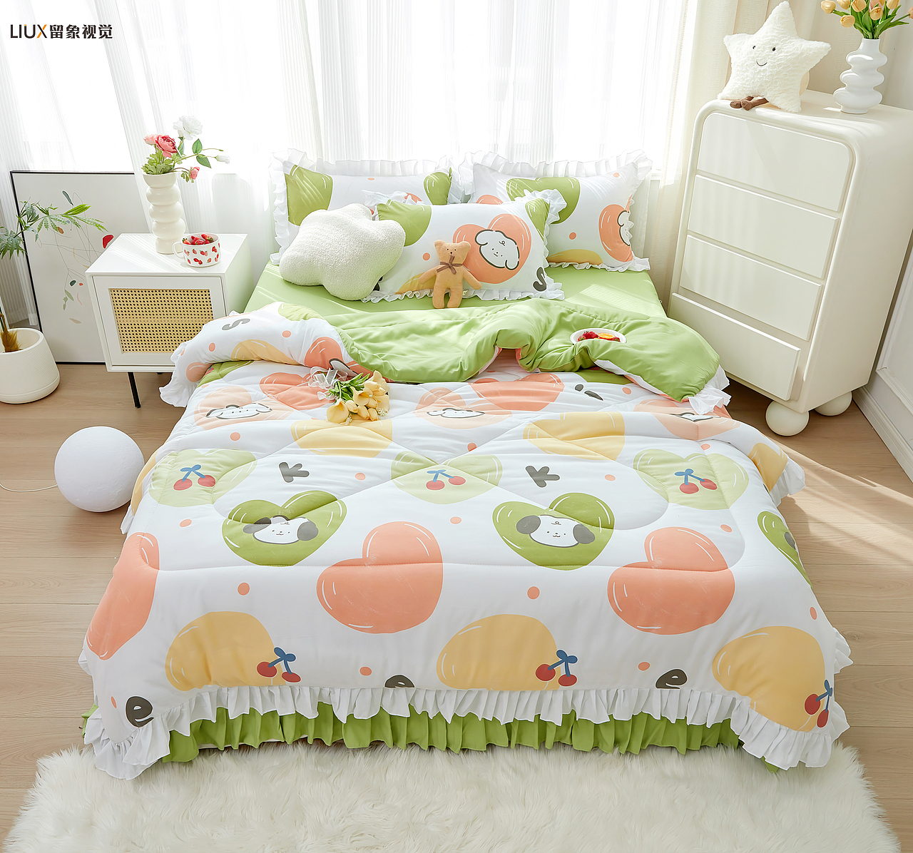 花边四件套拍摄 留象视觉 家纺摄影（图ZMzcxOTQ3MTA4） - 产品摄影 - 站酷设计师留象视觉原创素材 - 站酷ZCOOL