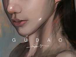 艺术插画厚涂人物