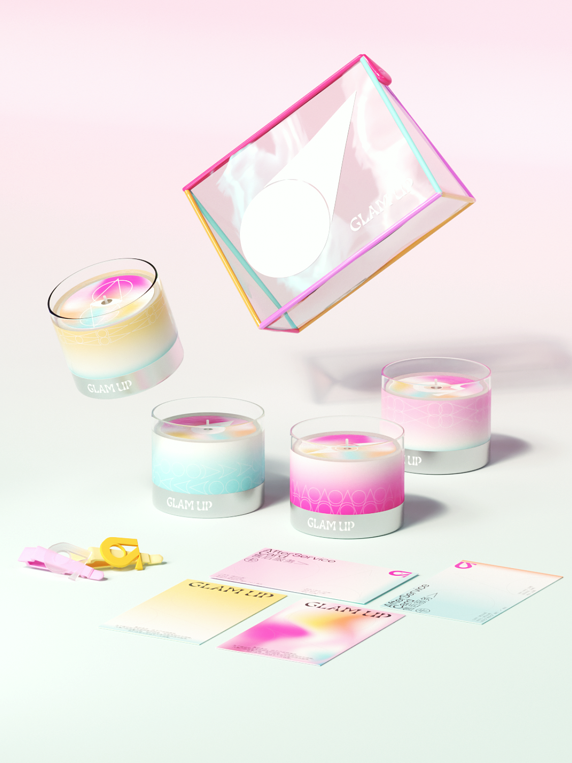 GLAMUP品牌全案设计 | 打造每个女生的第一幅美瞳品牌