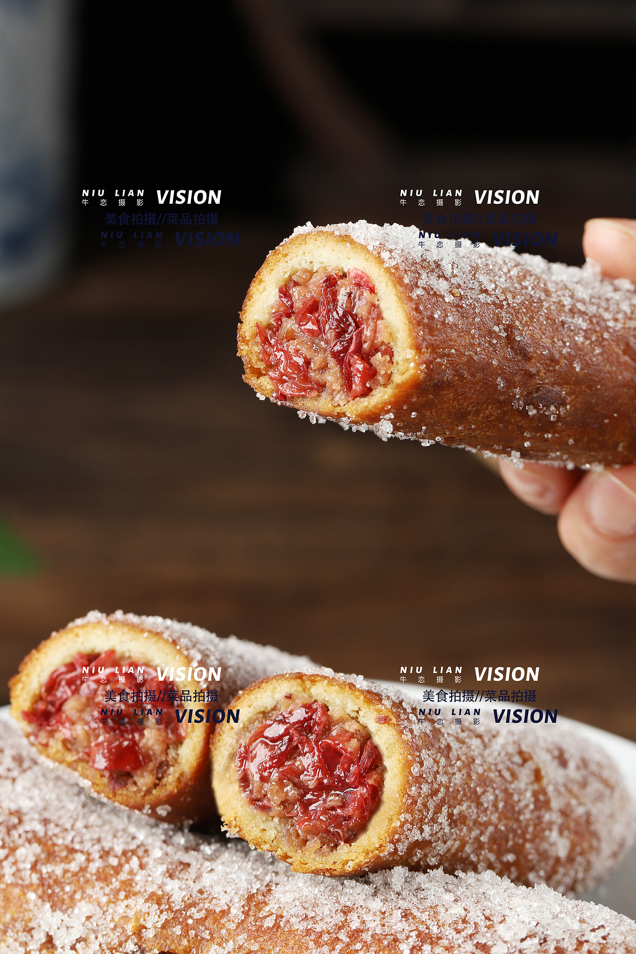 中式糕点拍摄美食摄影鲜花饼拍摄点心拍摄成都美食摄影