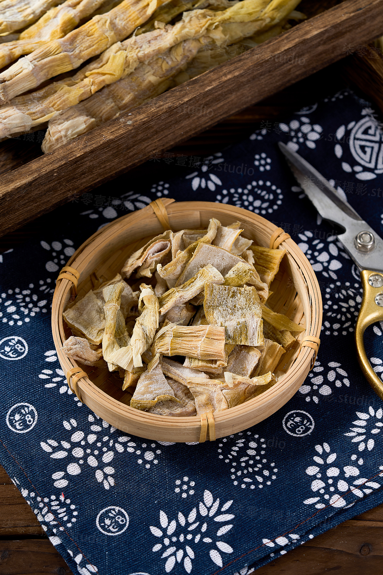 天目干野笋干|坚果零食果干拍摄|农产品拍摄
