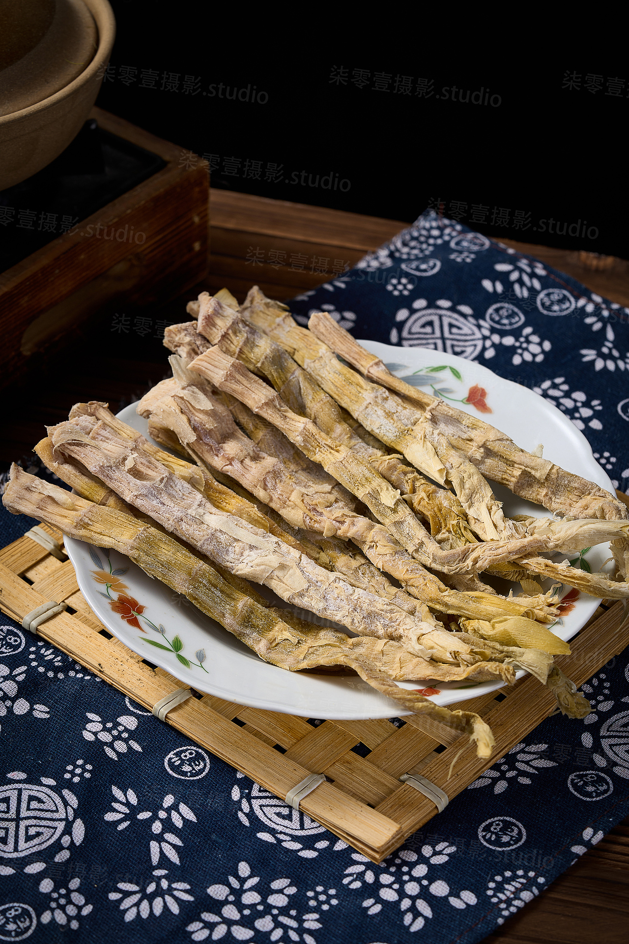 天目干野笋干|坚果零食果干拍摄|农产品拍摄