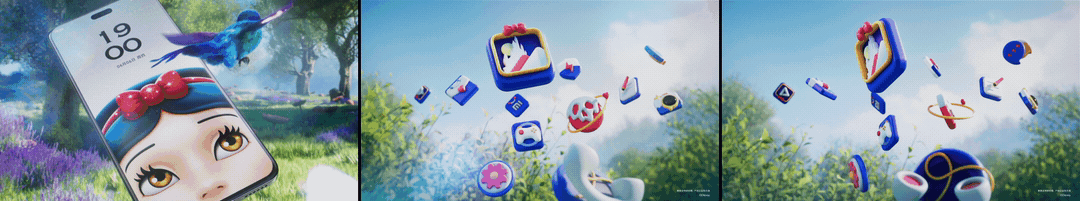 小米X白雪公主联名影片（图ZMzcxOTc2NDQ4） - 动画/影视 - 站酷设计师MagicVisual原创素材 - 站酷ZCOOL