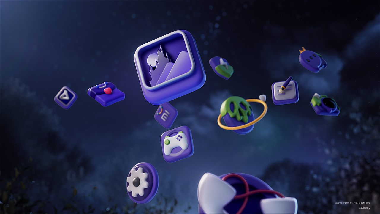 小米X白雪公主联名影片（图ZMzcxOTc2NDUy） - 动画/影视 - 站酷设计师MagicVisual原创素材 - 站酷ZCOOL