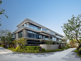 建筑景观摄影-万城观湖云邸