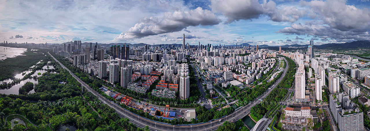 深圳滨海北望福田中心