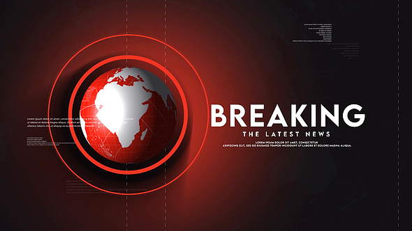 AE模板|独特3D世界标志新闻电视综艺节目广告标识