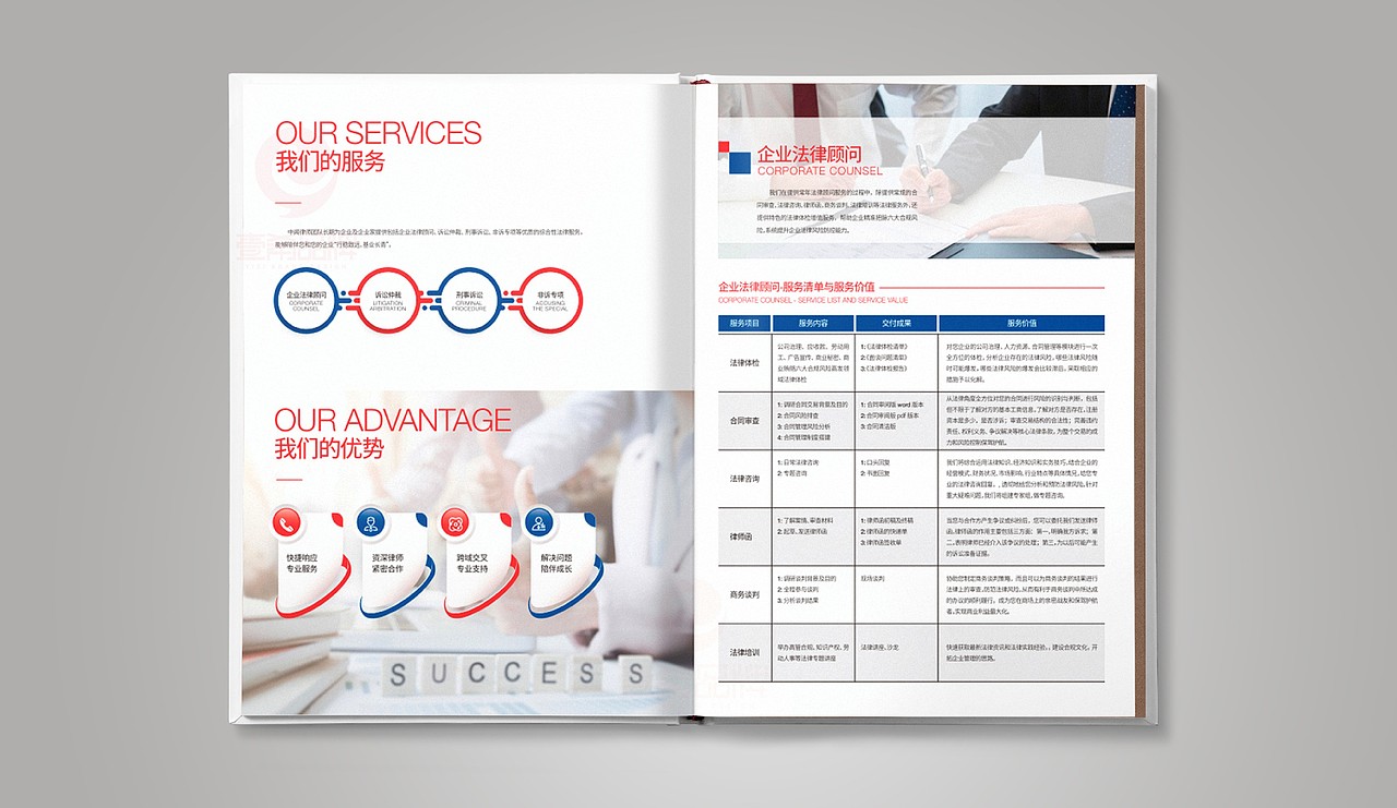 一希品牌设计--法律事务所画册宣传册设计（图ZMzcxOTkzMTE2） - 书籍/画册 - 站酷设计师一希品牌设计原创素材 - 站酷ZCOOL