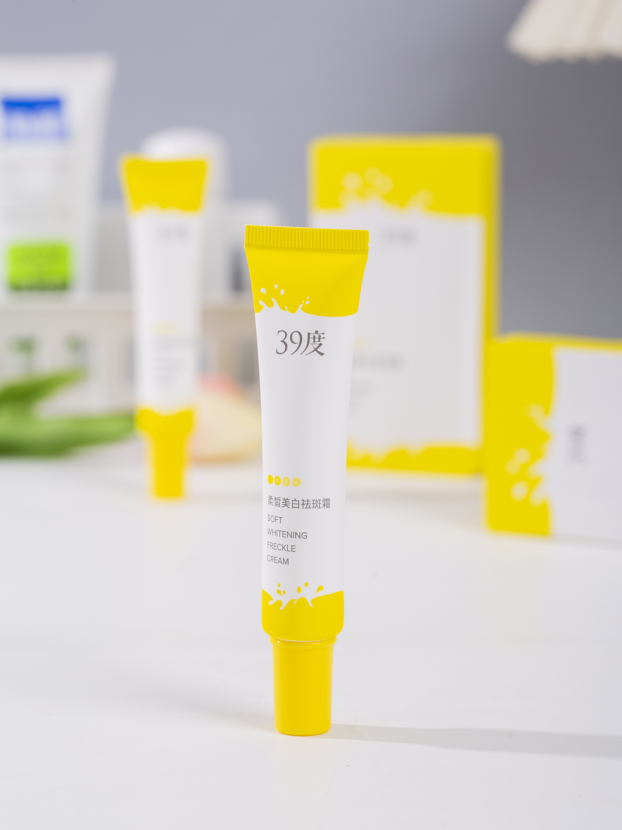 有间|39度柔皙美白祛斑霜39度军献祛痘修护膏