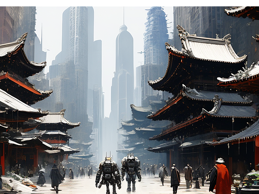 融合之境1（個(gè)人主頁(yè)-ZNjg5MzM5ODA=） - AI作品 - 站酷設(shè)計(jì)師云天天是云吞吞原創(chuàng)素材 - 站酷ZCOOL