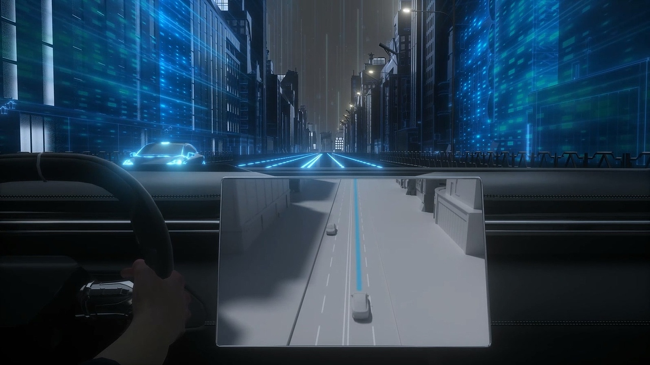 智驾科技自动驾驶 NOA&BEV感知架构 发布会产品动画