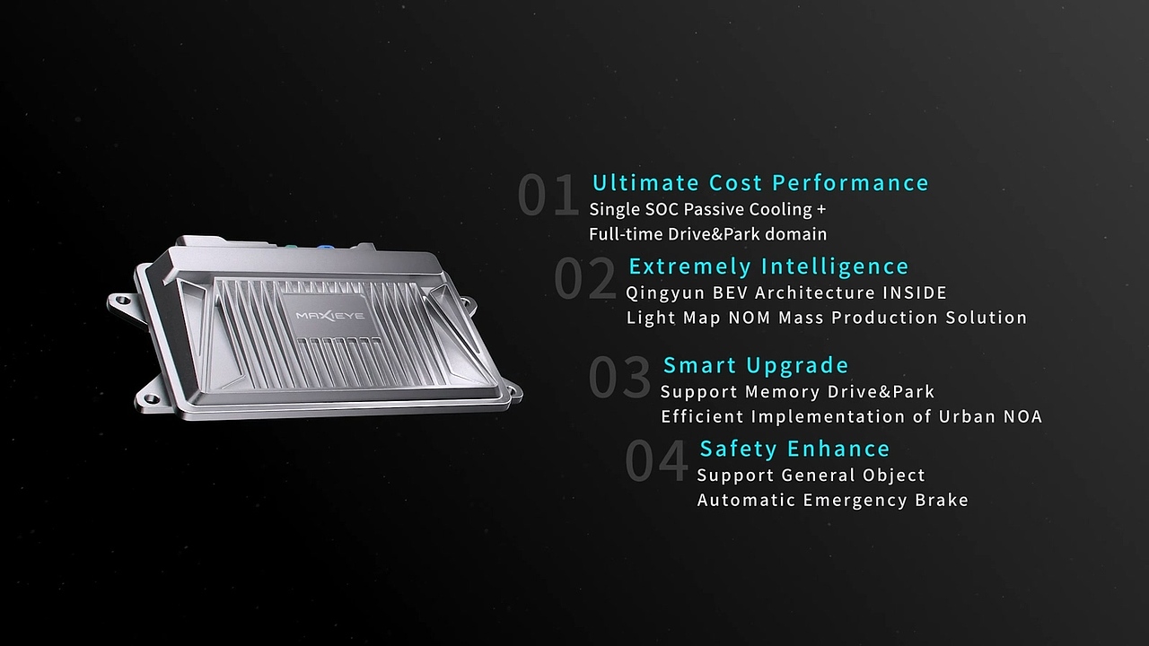 智驾科技自动驾驶 NOA&BEV感知架构 发布会产品动画