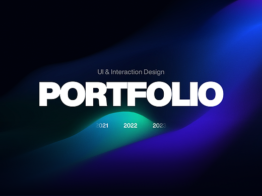 2021-2023 UI 作品集