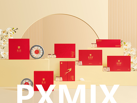 滋补品摄影丨东阿阿胶燕窝 x 光影集 PXMIX