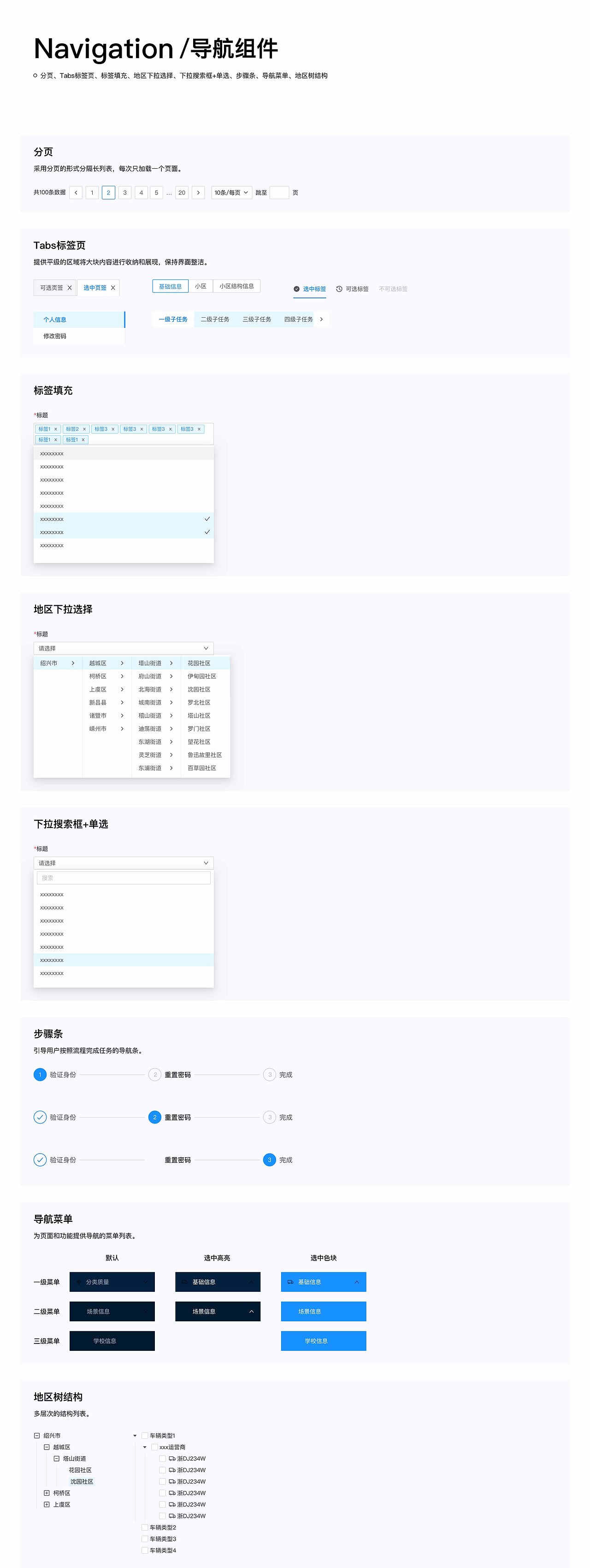 WEB端组件设计规范（图ZMzcyMDE0Nzk2） - 软件界面 - 站酷设计师一只爱设计的飞鸟原创素材 - 站酷ZCOOL