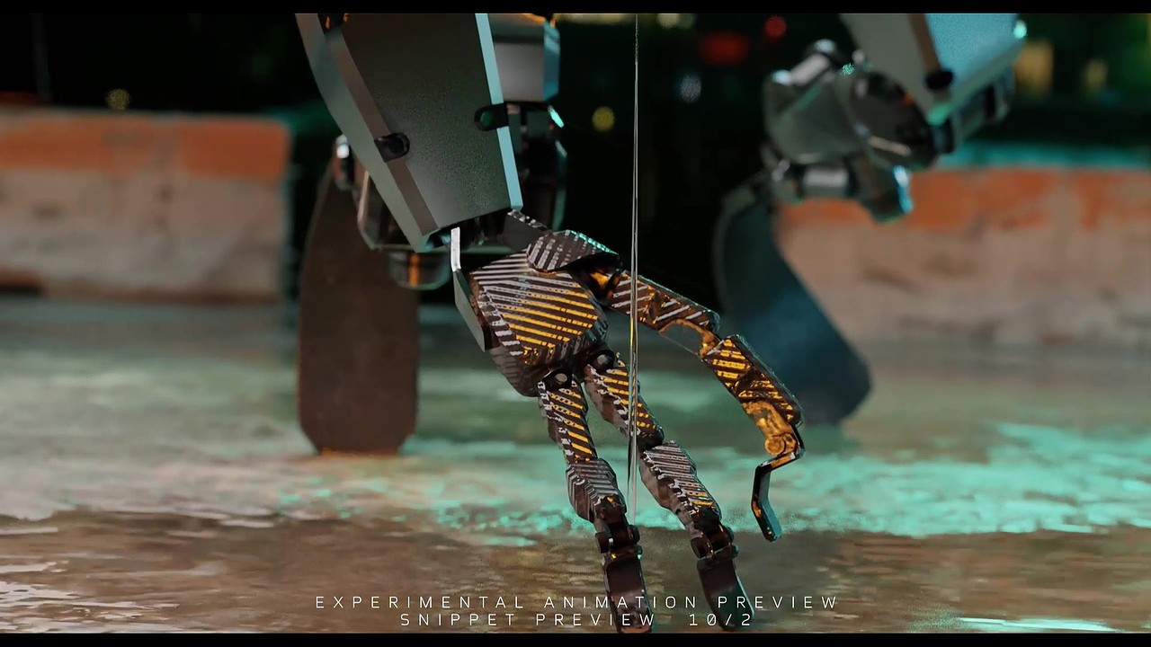 三维动画 | 赛博AI机器人 | 游戏CG动画演绎（图ZMzcyMDIwMzE2） - 动画/影视 - 站酷设计师呱唧哈哈哈原创素材 - 站酷ZCOOL