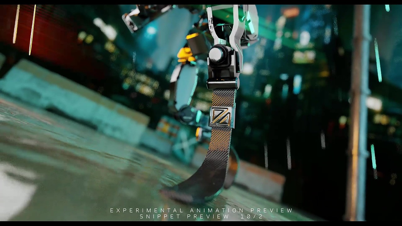 三维动画 | 赛博AI机器人 | 游戏CG动画演绎（图ZMzcyMDIwMzM2） - 动画/影视 - 站酷设计师呱唧哈哈哈原创素材 - 站酷ZCOOL