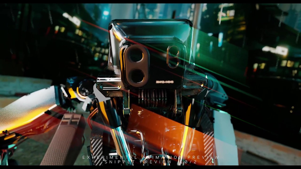 三维动画 | 赛博AI机器人 | 游戏CG动画演绎（图ZMzcyMDIwMzQw） - 动画/影视 - 站酷设计师呱唧哈哈哈原创素材 - 站酷ZCOOL