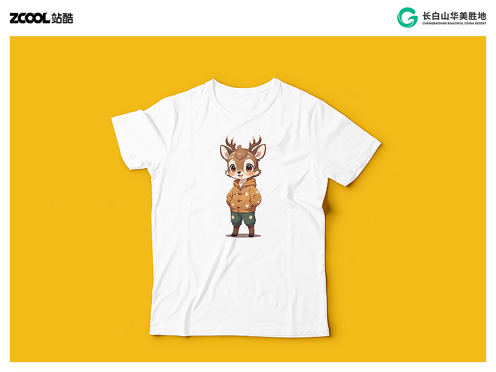 长白山顶流动物－梅花鹿