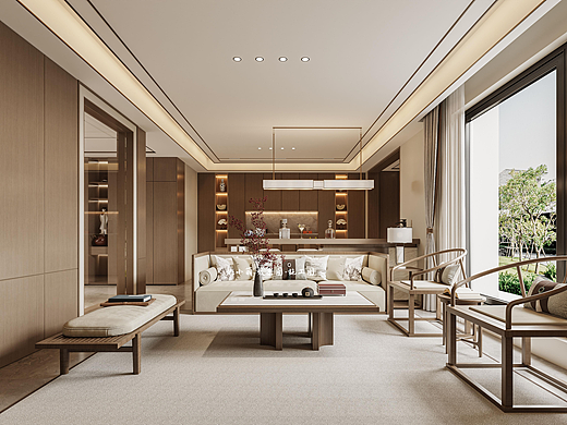 新中式风格，品味东方的静谧与流动！