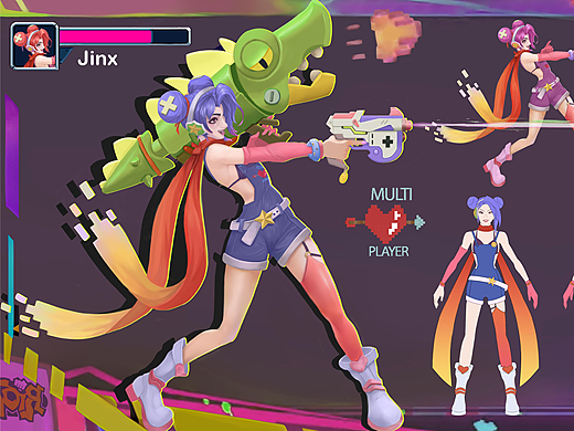 电玩女神金克丝