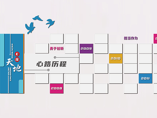 大事记文化墙设计