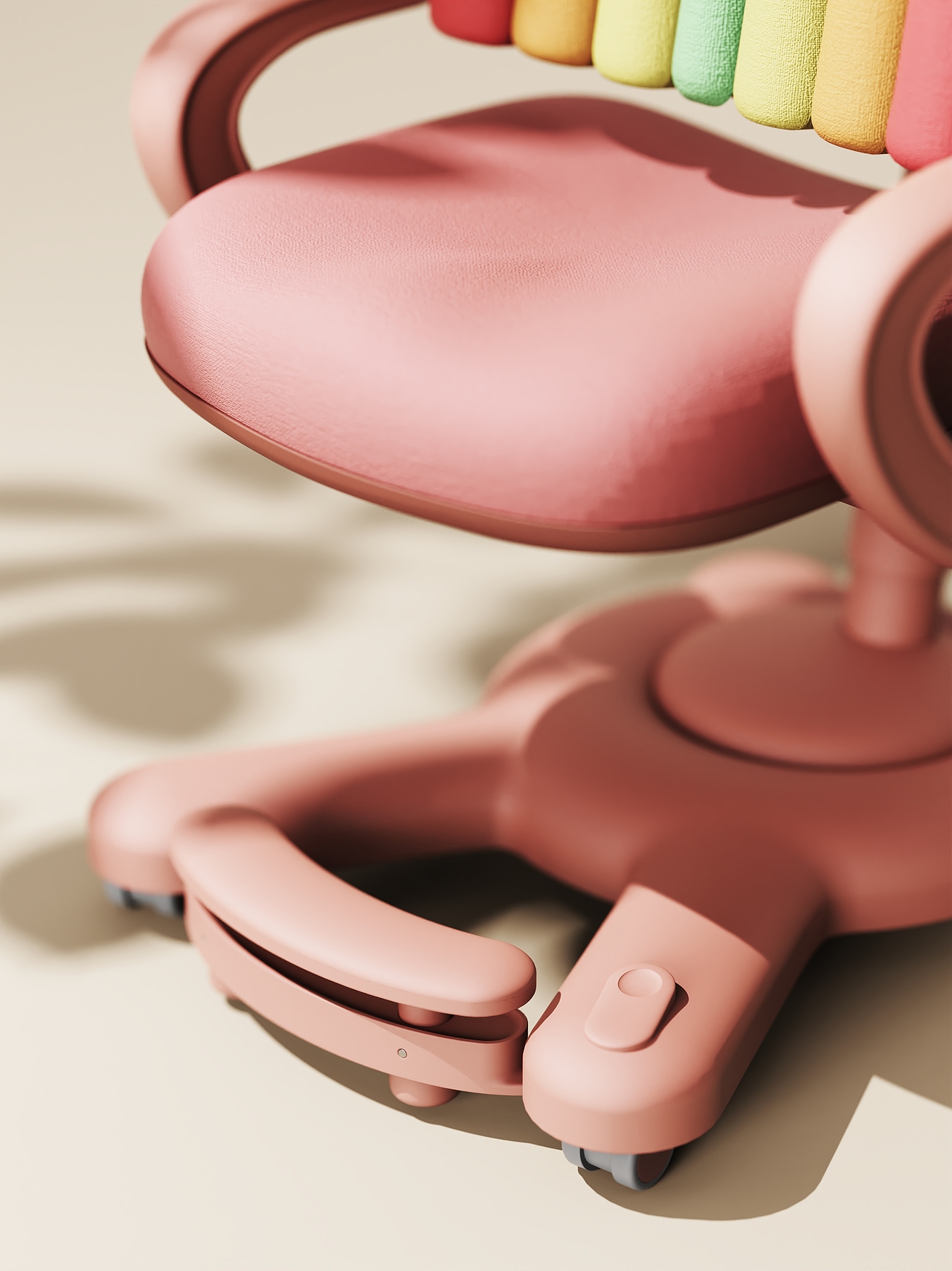 尖叫無限丨彩虹兒童學(xué)習(xí)椅（圖ZMzcyMDU2OTI0） - 生活用品 - 站酷設(shè)計師尖叫無限設(shè)計原創(chuàng)素材 - 站酷ZCOOL