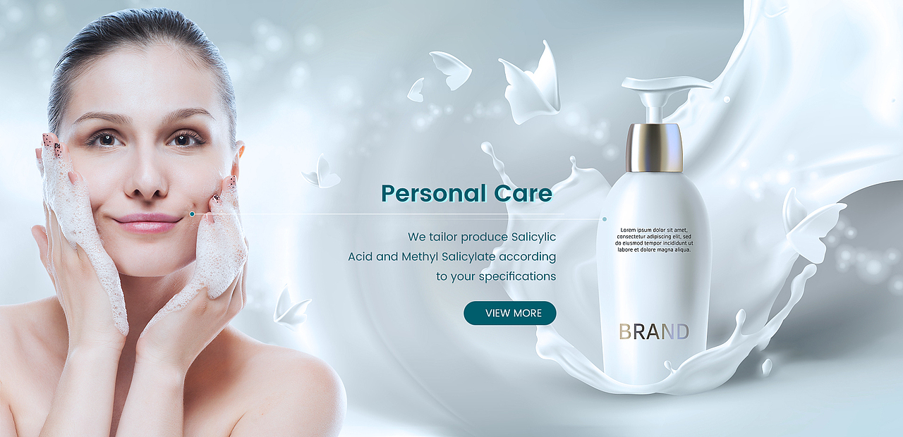 化学提取物banner设计