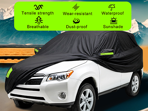 车罩详情页 绿色反光条 带后视镜罩（个人主页-ZNjg5NDA4MjA=） - 其他工业/产品 - 站酷设计师金子爱财原创素材 - 站酷ZCOOL