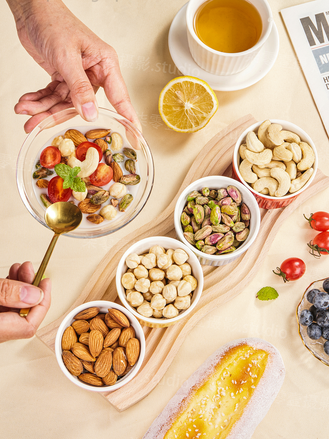 每日坚果｜美食拍摄（图ZMzcyMDgyODcy） - 美食摄影 - 站酷设计师柒零壹studio原创素材 - 站酷ZCOOL