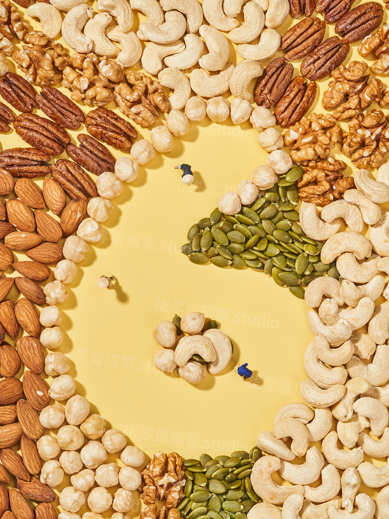 每日坚果｜美食拍摄（图ZMzcyMDgyODk2） - 美食摄影 - 站酷设计师柒零壹studio原创素材 - 站酷ZCOOL