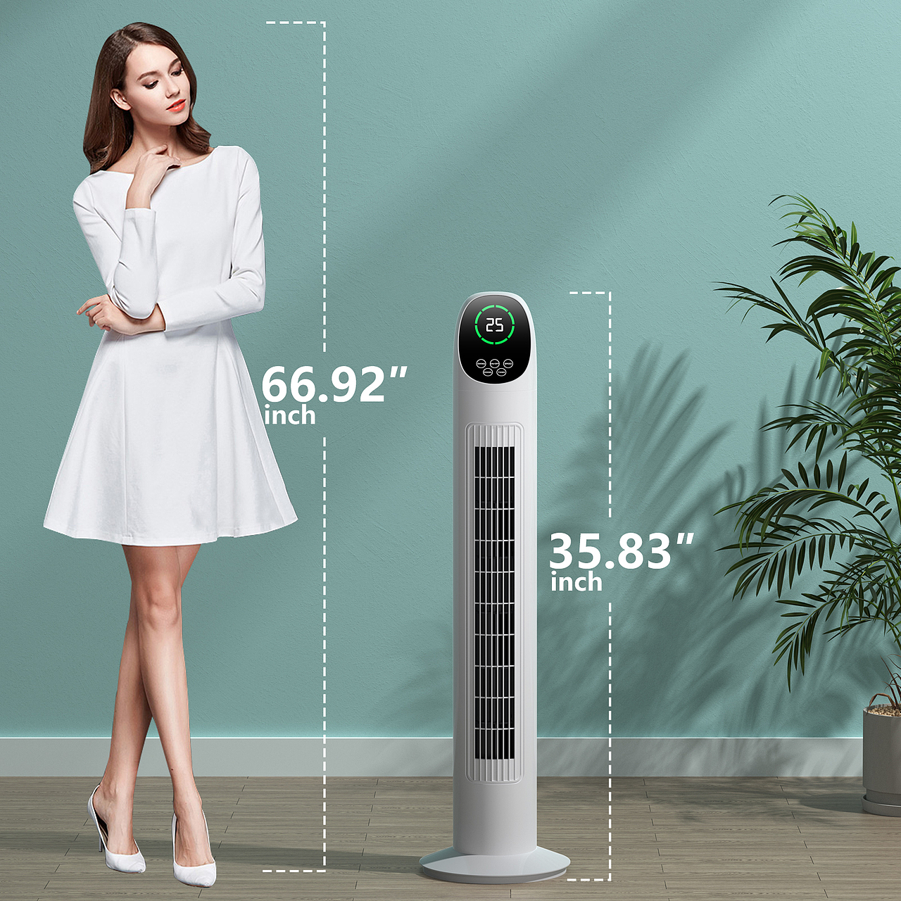 亚马逊小空调的渲染图及排版