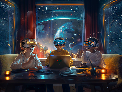 星际AIGC：儿童宇宙游戏