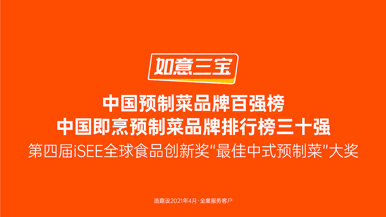 如意三宝品牌全案|中国预制菜品牌百强榜