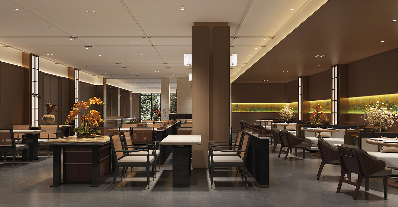 酒店中式古典（图ZMzcyMTAxNDI4） - 酒店餐饮设计 - 站酷设计师9设即是空5原创素材 - 站酷ZCOOL