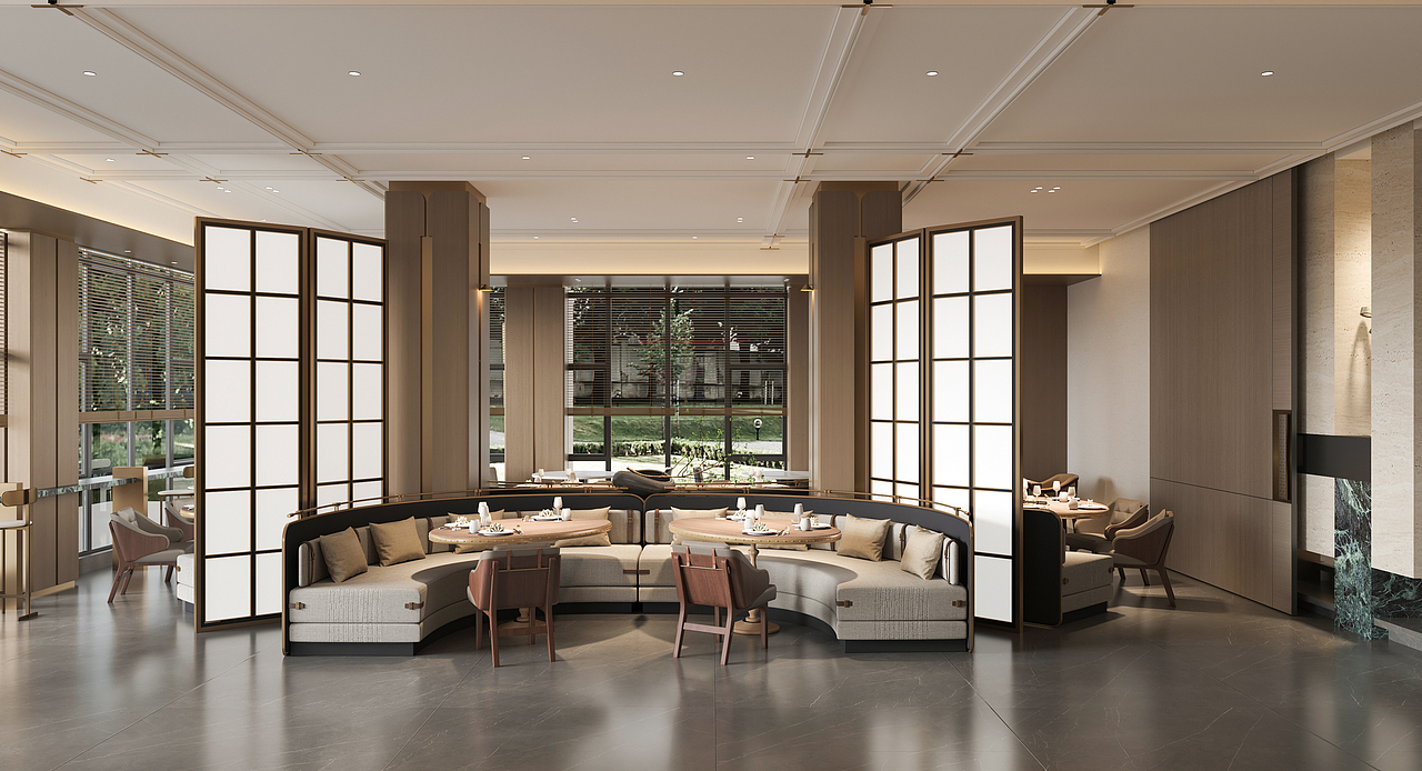 酒店中式古典（图ZMzcyMTAxNDE2） - 酒店餐饮设计 - 站酷设计师9设即是空5原创素材 - 站酷ZCOOL