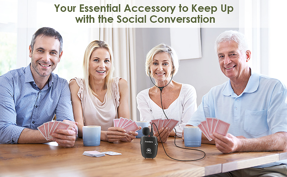 亚马逊老人声音扩大器listing图个人扩音器A+