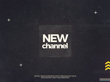 AE模板|快速故障动态标题电影都市广播品牌广告综艺