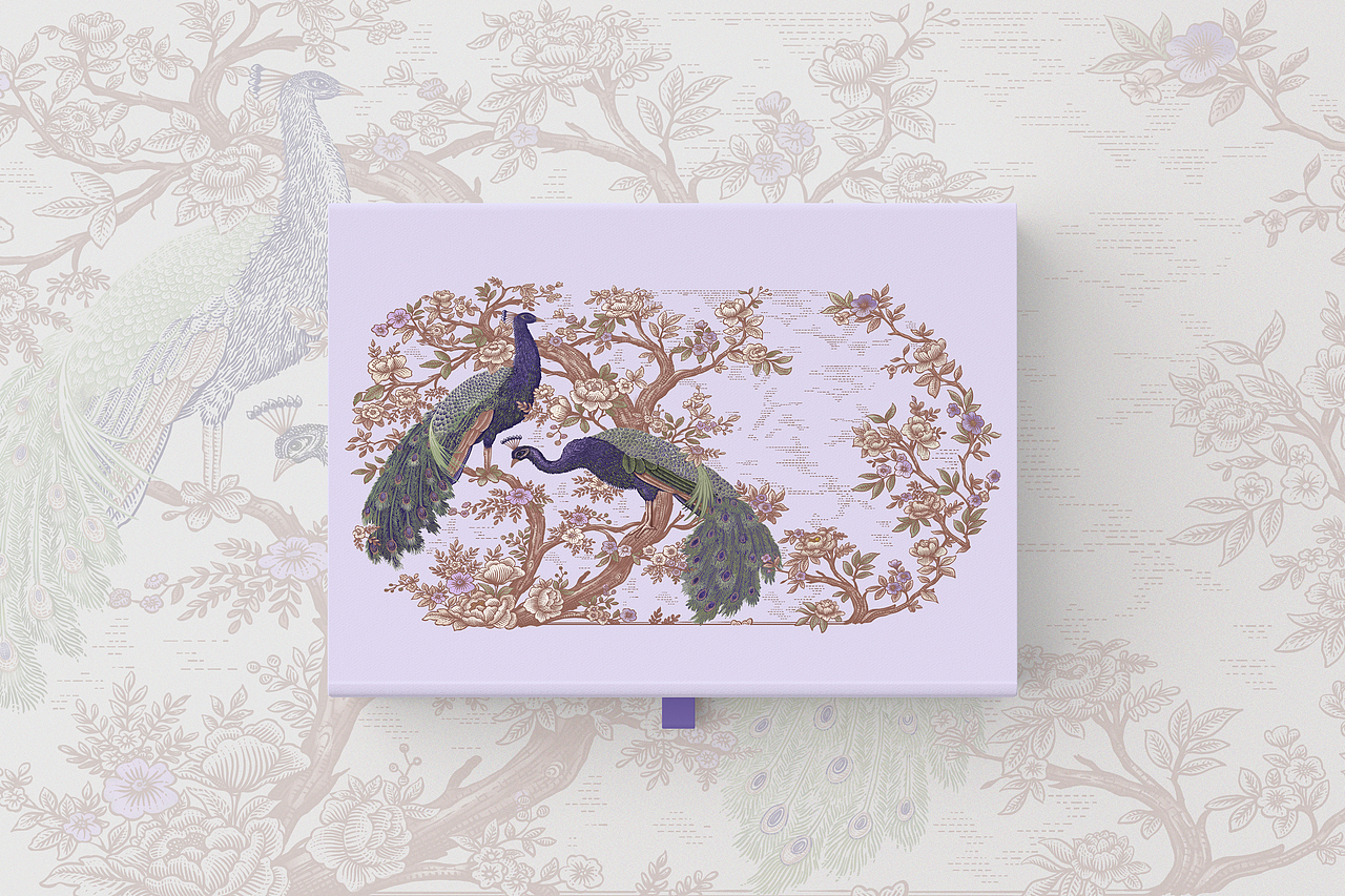 孔雀插画包装设计（图ZMzcyMTIwMTk2） - 商业插画 - 站酷设计师映山艺术设计原创素材 - 站酷ZCOOL