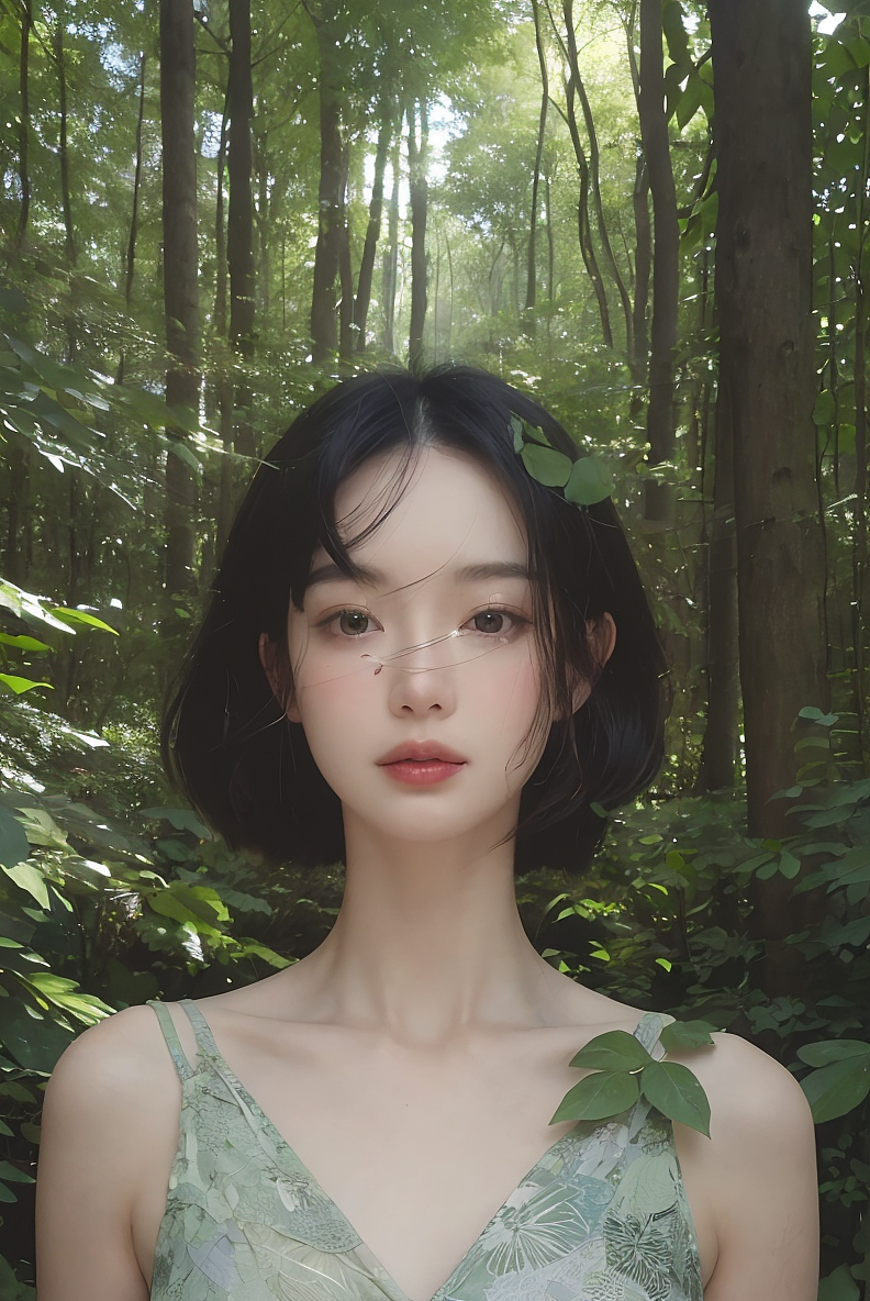 AIGC应用 | 实现摄影级人像摄影创作（图ZMzcyMTI2Njk2） - 人像摄影 - 站酷设计师zb浅色调原创素材 - 站酷ZCOOL
