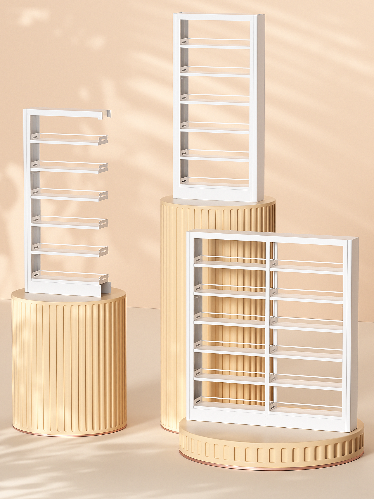 室内家居渲染 | 钢制书架 Part 13