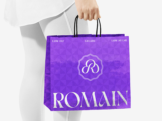 ROMAIN  手工冰激凌 / 品牌全案设计